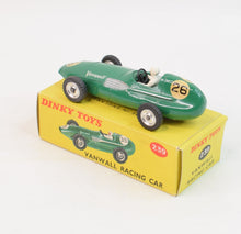 Dinky toys 239 Vanwall Virtually Mint/Nice box (RN26 decals)
