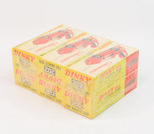 Dinky toy 202 Fiat Abarth Trade wrap of 6 - Mint/Nice wrap