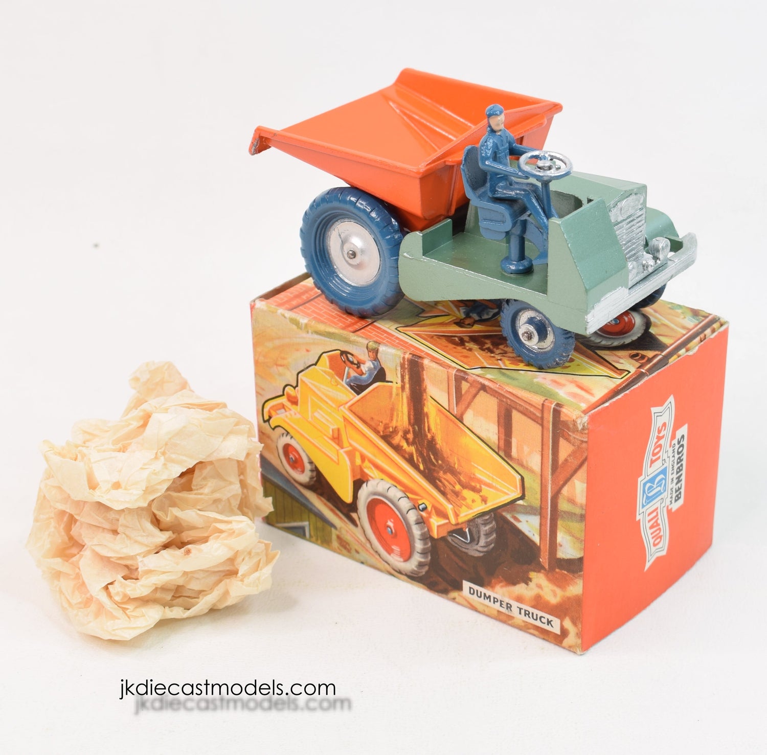 Benbros Dumper truck Virtually Mint/Lovely box 'TQ12' Collection