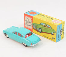 Corgi toys 238 Mark X Jaguar Virtually Mint/Lovely box (Sea green)