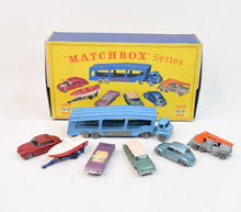Matchbox G-2 Car Transporter gift set Very Near Mint/Boxed 'Hard Rock' Collection
