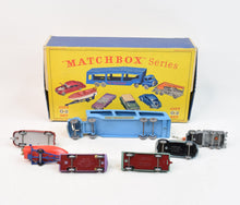 Matchbox G-2 Car Transporter gift set Very Near Mint/Boxed 'Hard Rock' Collection