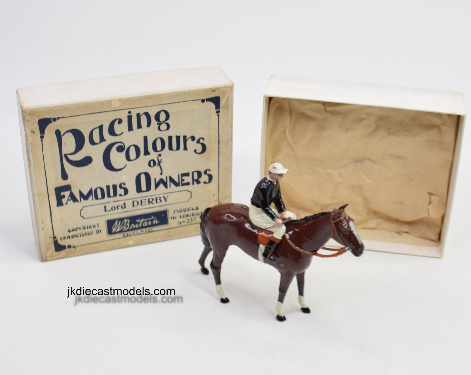 Britain's 237 Racing Colours 'Lord Derby'  Virtually Mint/Boxed (1939)