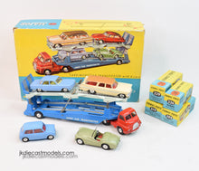 Corgi Toys Gift set 1b Carrimore Transporter with four cars Very Near Mint/Boxed