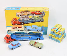 Corgi Toys Gift set 1b Carrimore Transporter with four cars Very Near Mint/Boxed