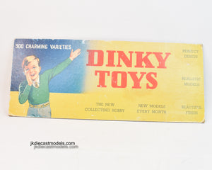 Dinky Toys '300 Charming Varieties' Point of Sale Display stand 'Hugglescote' Collection