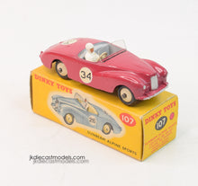 Dinky toys 107 Sunbeam Alpine Sports Virtually Mint/Boxed 'Dinky sports car' Collection