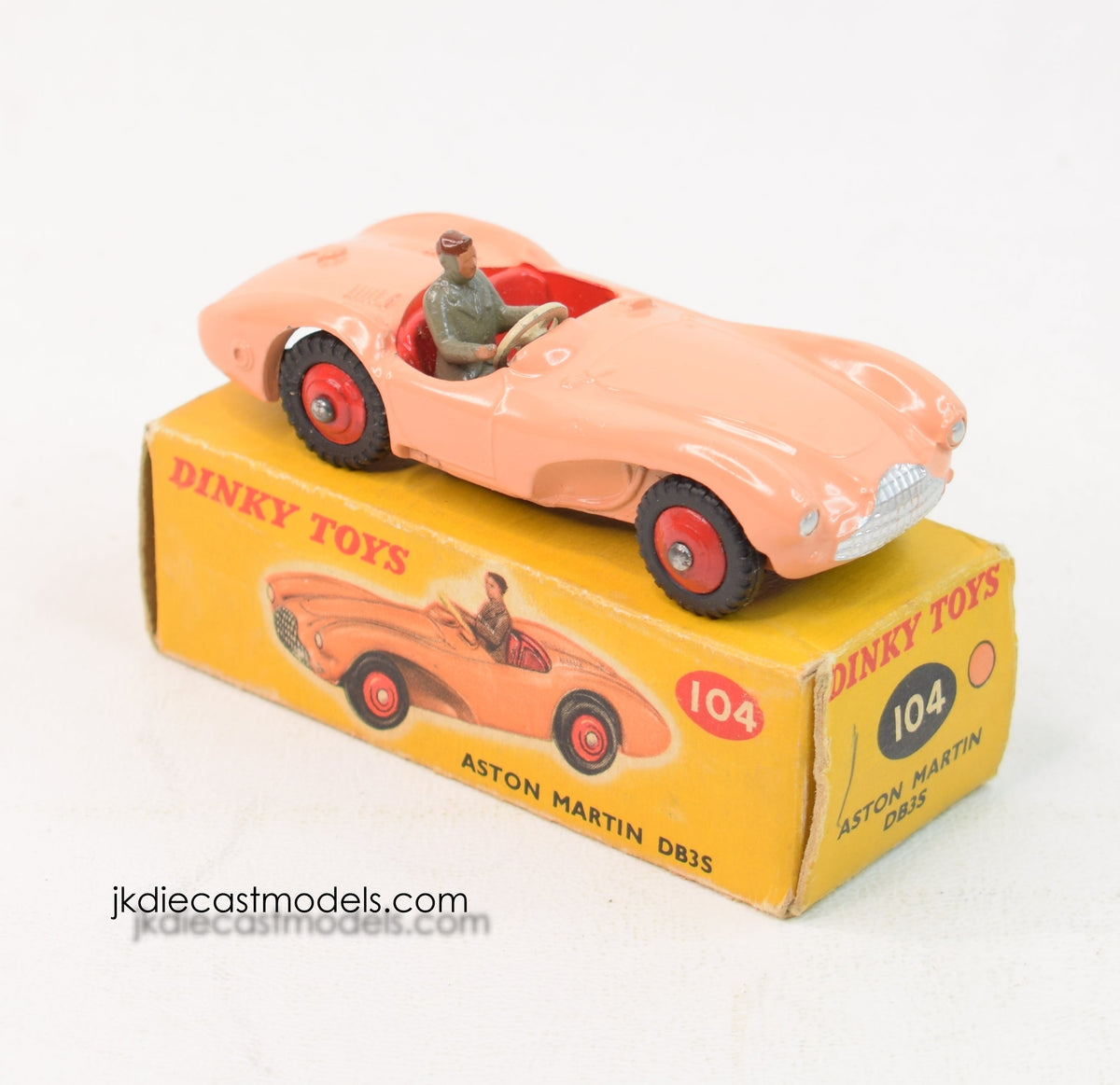 Dinky Toys 104 Aston DB3S Virtually Mint/Boxed 'Dinky sports car' Collection