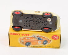Dinky 109 Austin Healey '100' Sports Virtually Mint/Boxed 'Dinky sports car' Collection