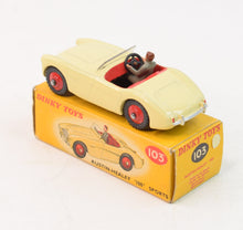 Dinky 103 Austin Healey Civilian Virtually Mint/Boxed 'Dinky sports car' Collection