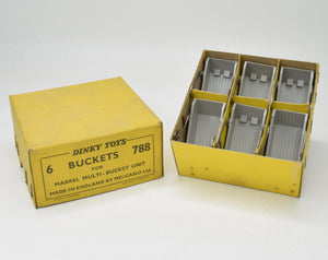 Dinky 788 Multi-Bucket Unit trade set of 6  Very Near Mint/Boxed 'Brecon' Collection