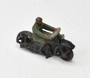 Dinky 37a Civilian Motorcycle  Very Near Mint 'Brecon' Collection