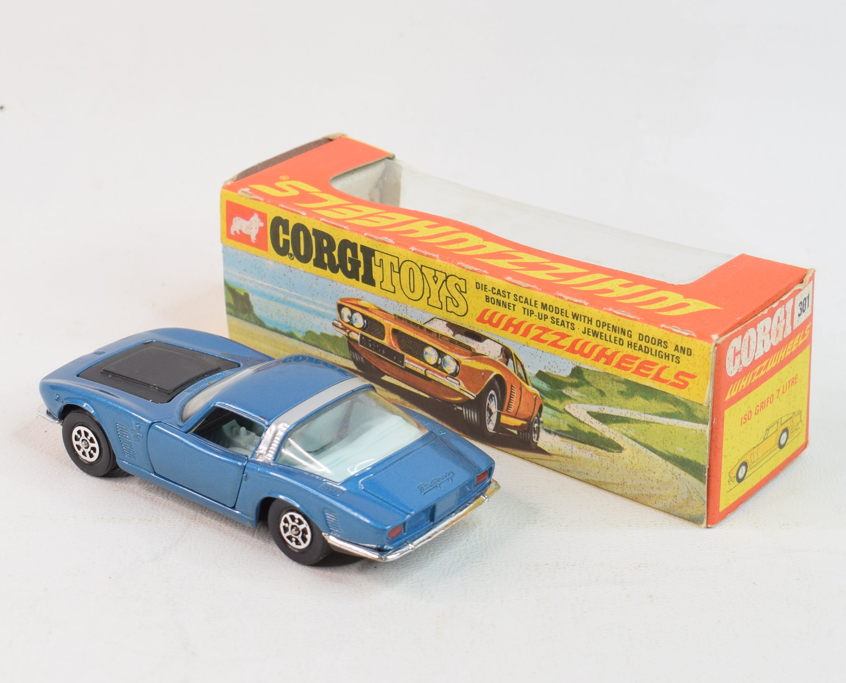CORGI TOYS 301 * ISO GRIFO 7 LITRE * 1:43 * ORIGINAL