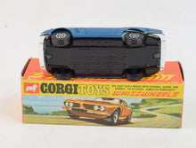 Corgi toys 301 Iso Grifo  Virtually Mint/Boxed 'Corgi Whizzwheel' Collection