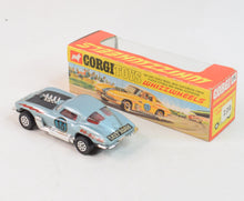 Corgi toys 376 Chevrolet Stingray Virtually Mint/Boxed 'Corgi Whizzwheel' Collection