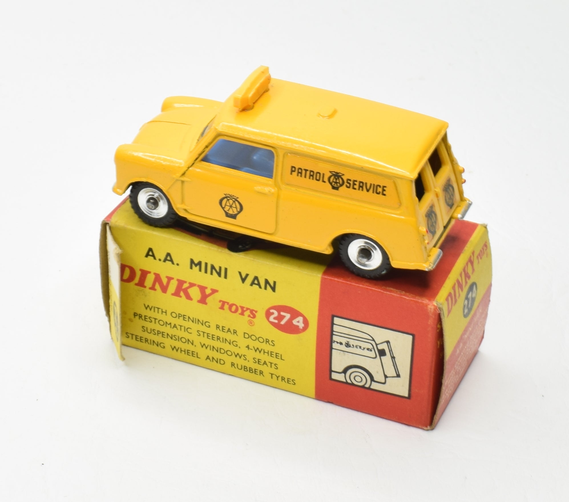 Dinky Toys 274 A.A Minivan Virtually Mint/Boxed – JK DIE-CAST MODELS