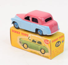 Dinky Toys 154 Hillman Minx Virtually Mint/Boxed 'Hugglescote' Collection