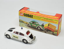 Corgi toys 373 VW 1200 Police car Virtually Mint/Boxed