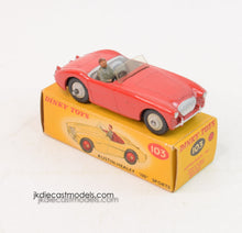 Dinky 103 Austin Healey Civilian Virtually Mint/Boxed 'Dinky sports car' Collection
