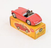 Dinky 103 Austin Healey Civilian Virtually Mint/Boxed 'Dinky sports car' Collection