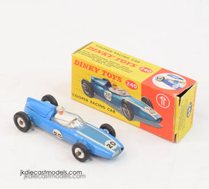 Dinky toys 240 Cooper Racing car Virtually Mint/Lovely box 'Dinky sports car' Collection