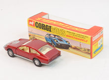 Corgi toys 312 Marcos Mantis Virtually Mint/Boxed 'Corgi Whizzwheel' Collection