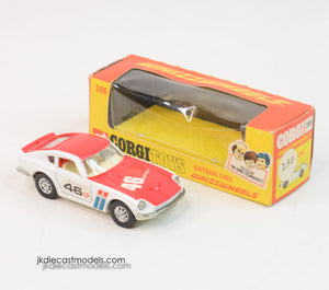 Corgi toys 396 Datsun 240z Virtually Mint/Boxed 'Corgi Whizzwheel' Collection