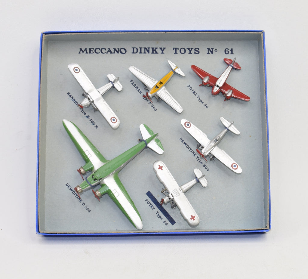 Lot D'Avions Dinky Toys - France Et Grande-Bretagne - Miniatures De Collection (Occasion)