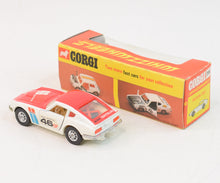 Corgi toys 396 Datsun 240z Virtually Mint/Boxed 'Corgi Whizzwheel' Collection