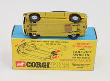 Corgi toys 338 Chevrolet SS 350 Very Near Mint/Boxed 'JJP Vancouver' Collection