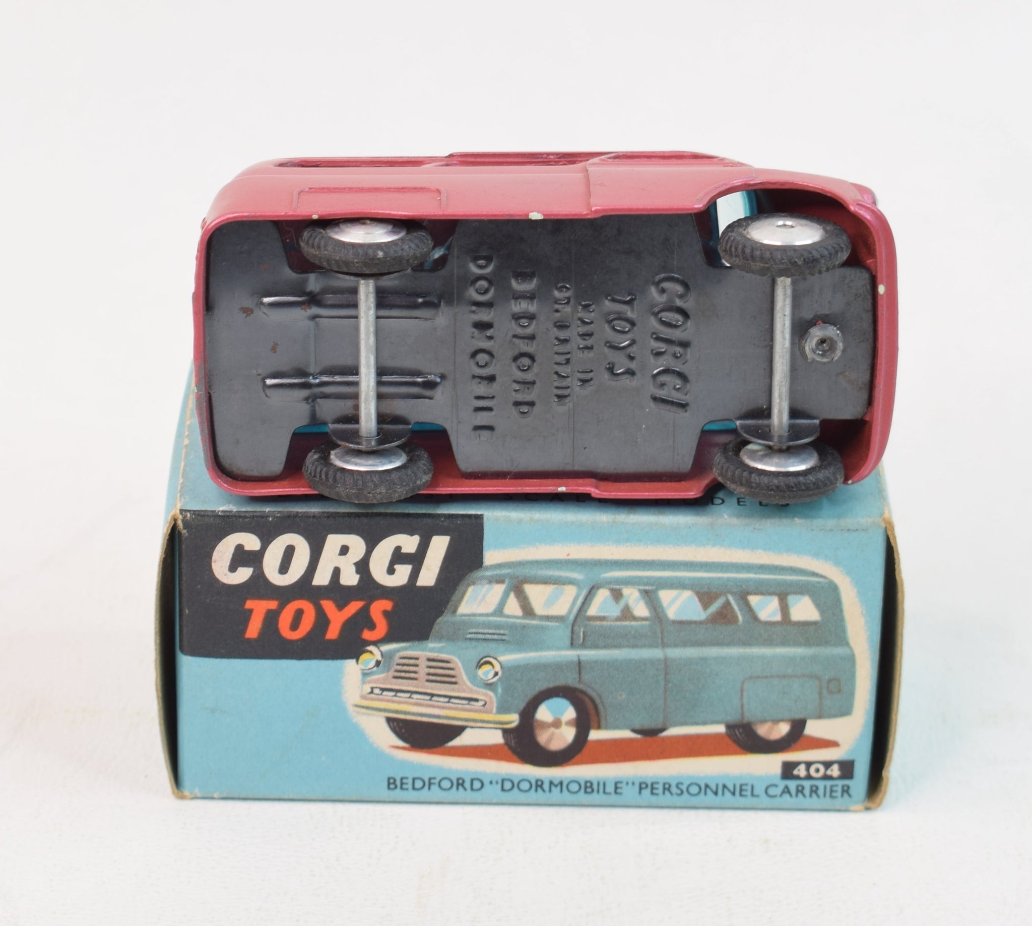 Corgi toys 404 Bedford 'Dormobile' Virtually Mint/Nice box