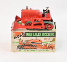 Moko Bulldozer with rubber tracks Very Near Mint/Boxed