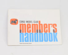 Corgi toys 1967 Corgi Members Handbook 'JJP Vancouver' Collection