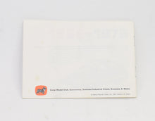 Corgi toys 1967 Corgi Members Handbook 'JJP Vancouver' Collection