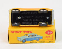 Dinky toy 166 Sunbeam Rapier Virtually Mint/Boxed 'Hugglescote' Collection