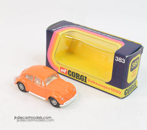 Corgi toys 383 VW 1200 Beetle Virtually Mint/Nice box