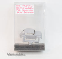 Corgi toys 383 VW 1200 Beetle - Pre-production resin body shell.