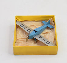 Dinky Toys 60k Percival Gull 1937 version Mr. H. L. Brook Virtually  Mint/Boxed