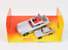 Corgi Toys 1361 James Bond Aston Martin Virtually Mint/Lovely box (Matte Silver)