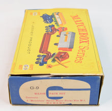 Matchbox G-9 Major Pack set Virtually Mint/Boxed (With Packing Topper)