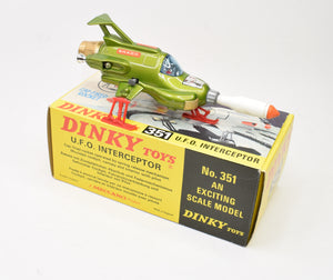 Dinky toys 351 SHADO UFO Interceptor Very Near Mint/Boxed