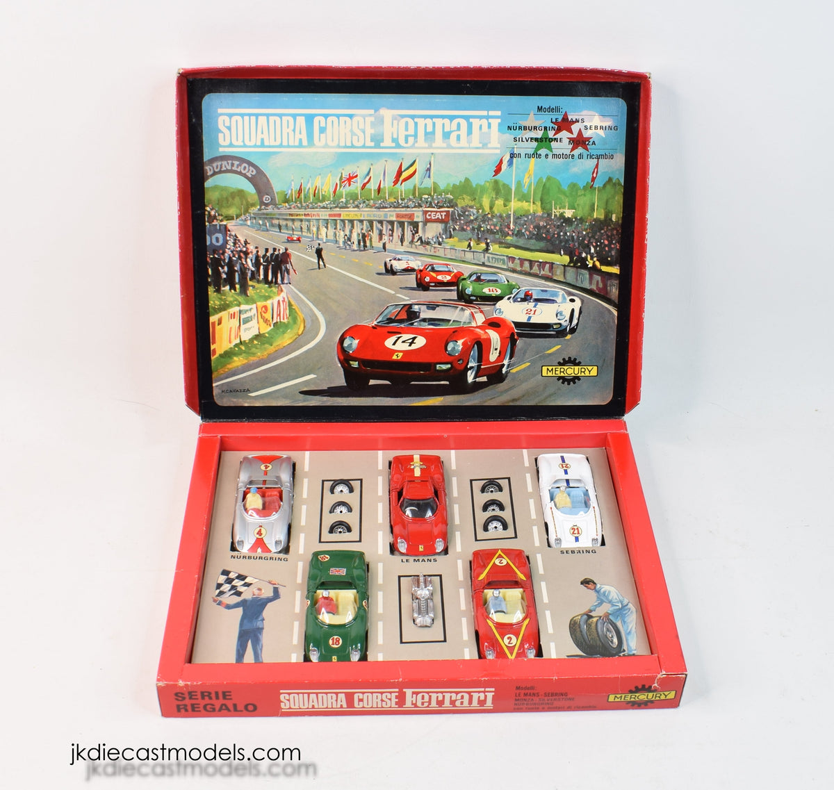 Mercury art 84 Squadra corse Ferrari gift set Virtually Mint/Boxed