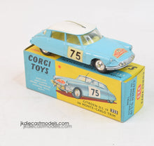 Corgi Toys 323 Citroen DS 19 Monte Carlo Very Near Mint/Boxed