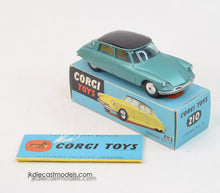 Corgi Toys 210 Citroen DS 19 Virtually Mint/Boxed