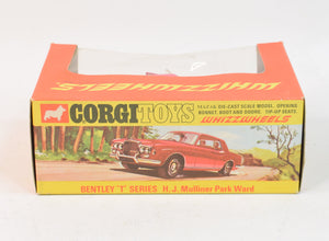 Corgi toys 274 Bentley 'T' Series Virtually Mint/Nice box