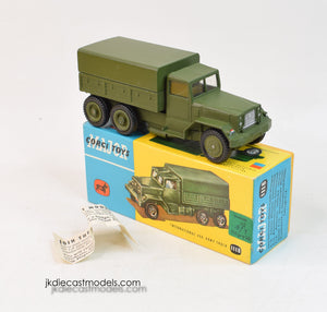 Corgi Major 1118 6x6 Army Truck Mint/Lovely box