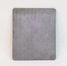 Corgi Toys 492 European Police VW Original Printing plate