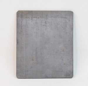 Corgi Toys 492 European Police VW Original Printing plate