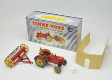 Dinky toys 310 Farm Tractor & Hay rake Very Near Mint/Boxed