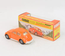 Corgi toys 383 VW 1200 Beetle Virtually Mint/Boxed 'Corgi Whizzwheel' Collection